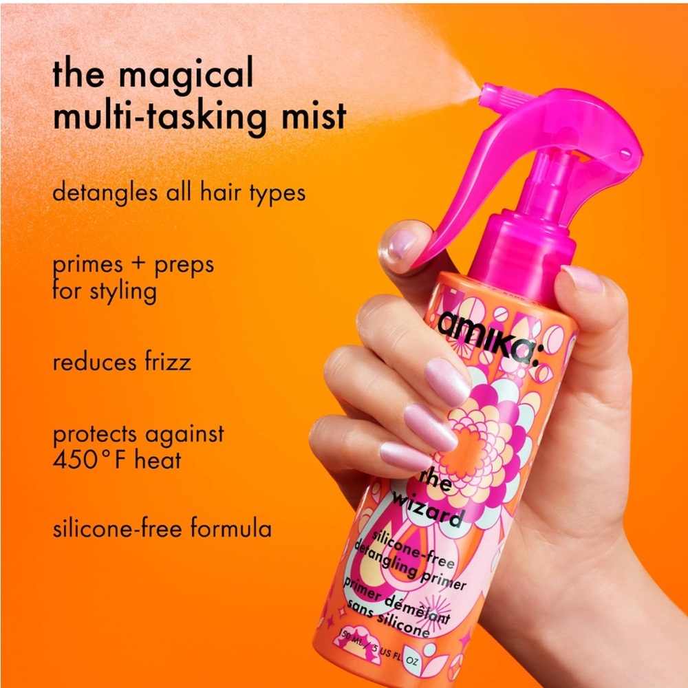 🆕 The Wizard silicone free Detangling Primer. 
      5 fl oz